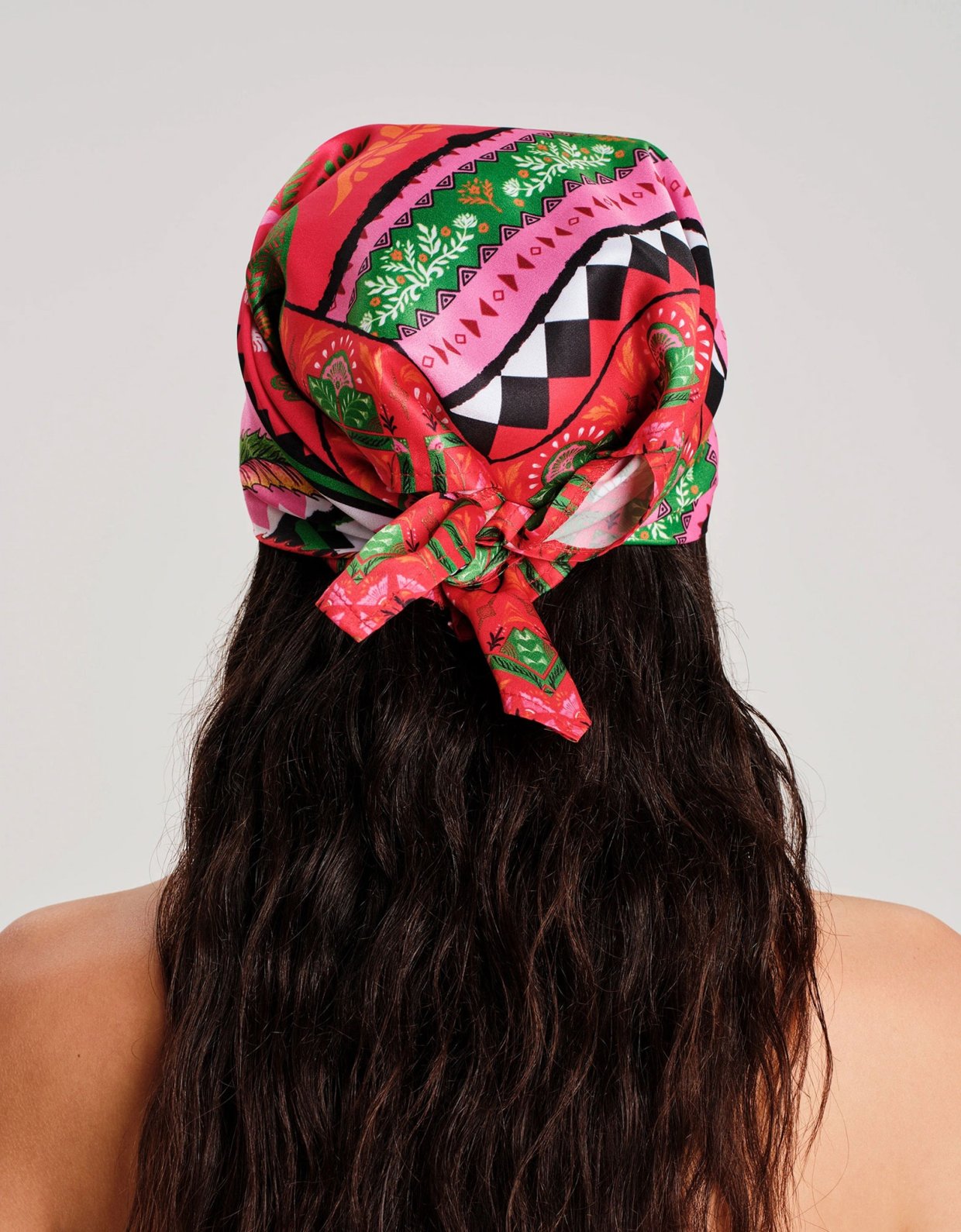 Peace and Chaos Pina colada scarf