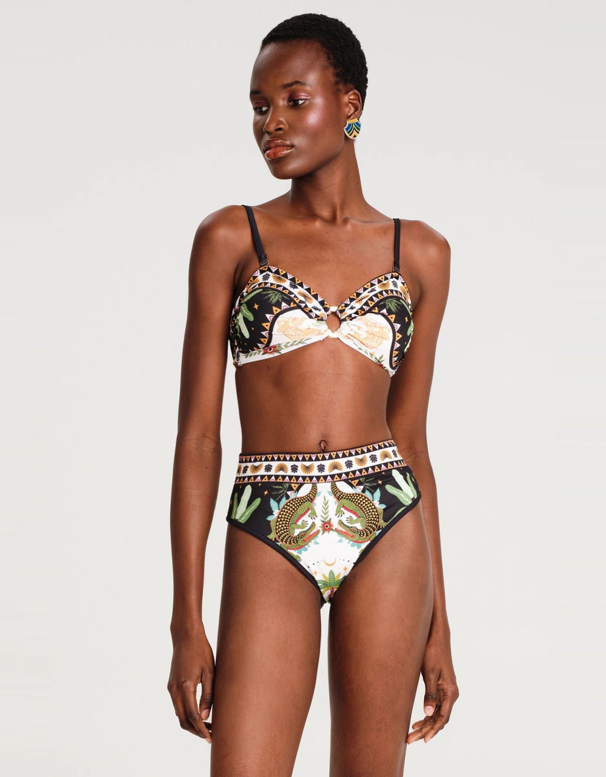 Peace and Chaos Reptile bikini