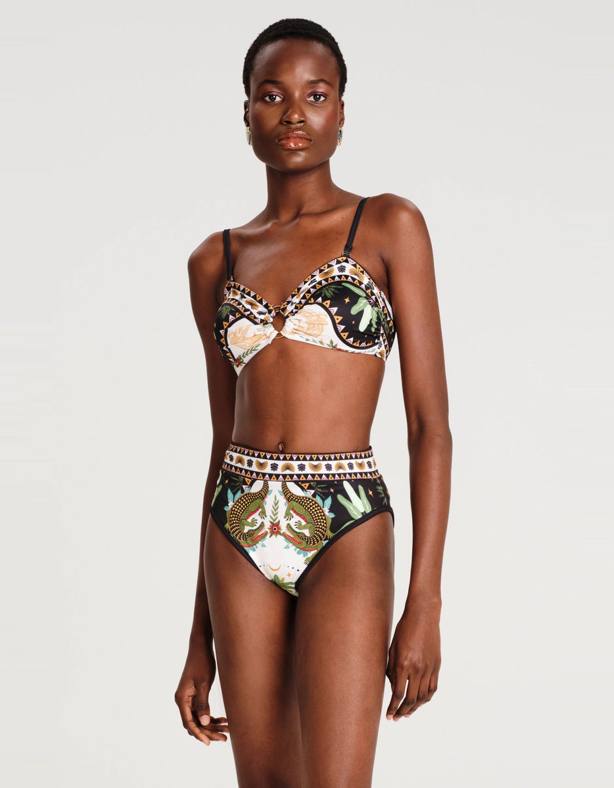 Peace and Chaos Reptile bikini