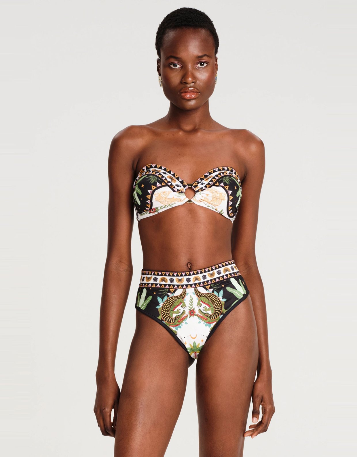 Peace and Chaos Reptile bikini
