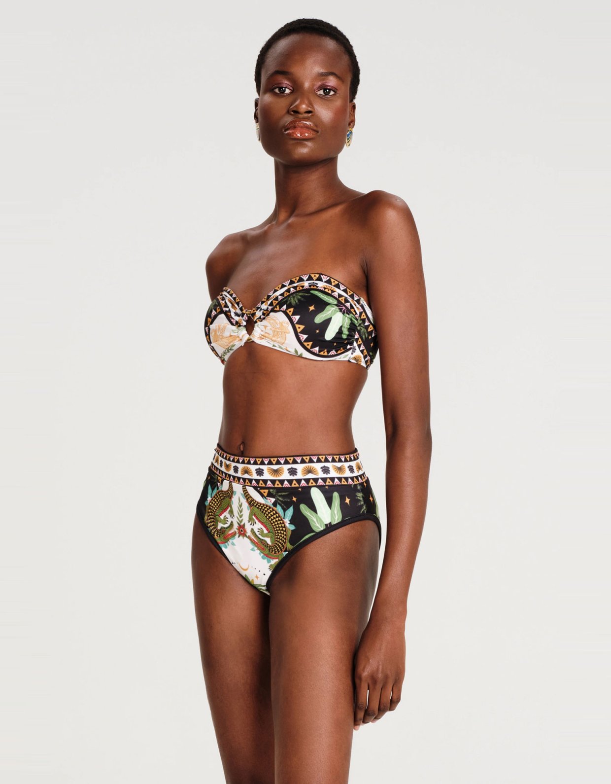 Peace and Chaos Reptile bikini