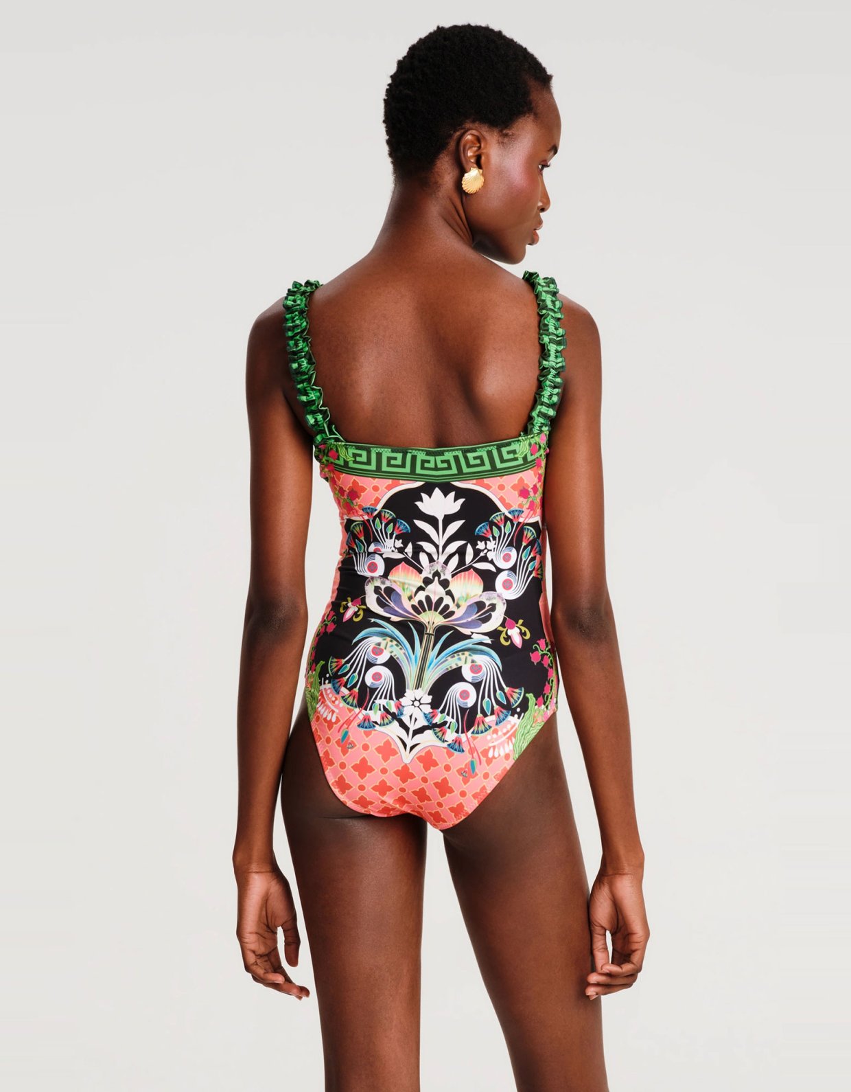 Peace and Chaos Rainforest swimsuit