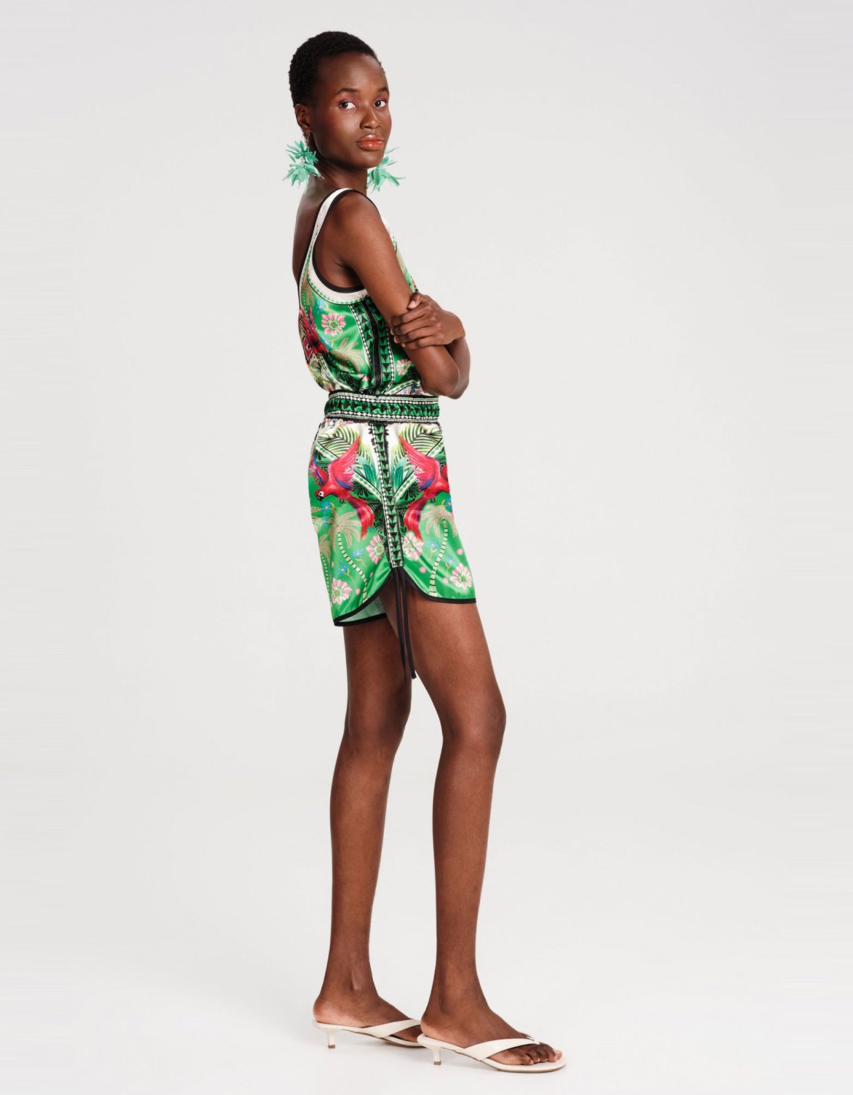 Peace and Chaos Oasis silky top