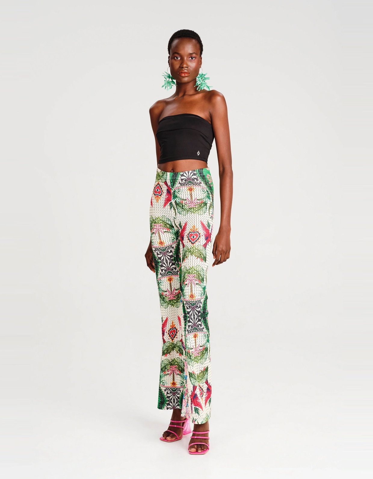 Peace and Chaos Oasis crochet pants