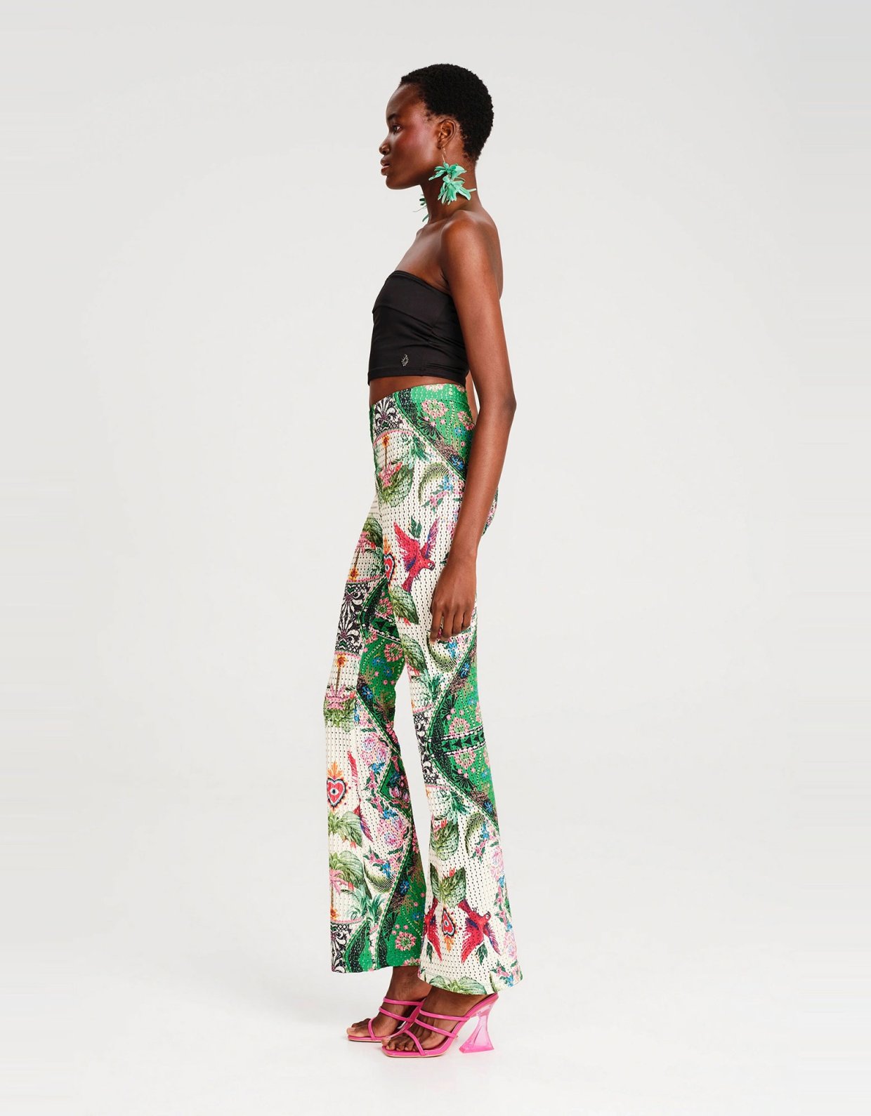 Peace and Chaos Oasis crochet pants