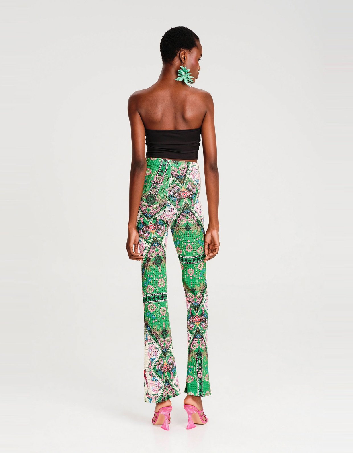 Peace and Chaos Oasis crochet pants