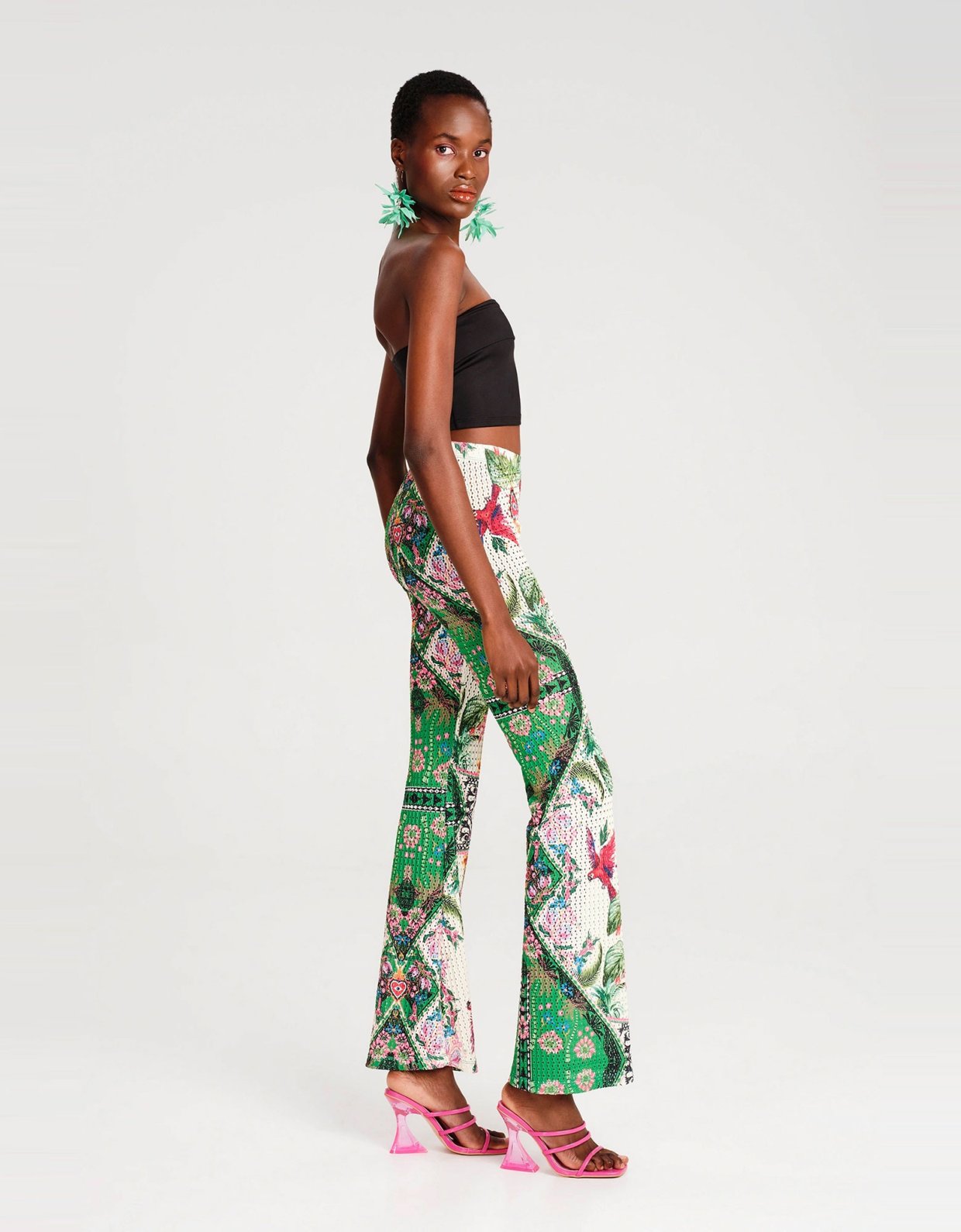 Peace and Chaos Oasis crochet pants