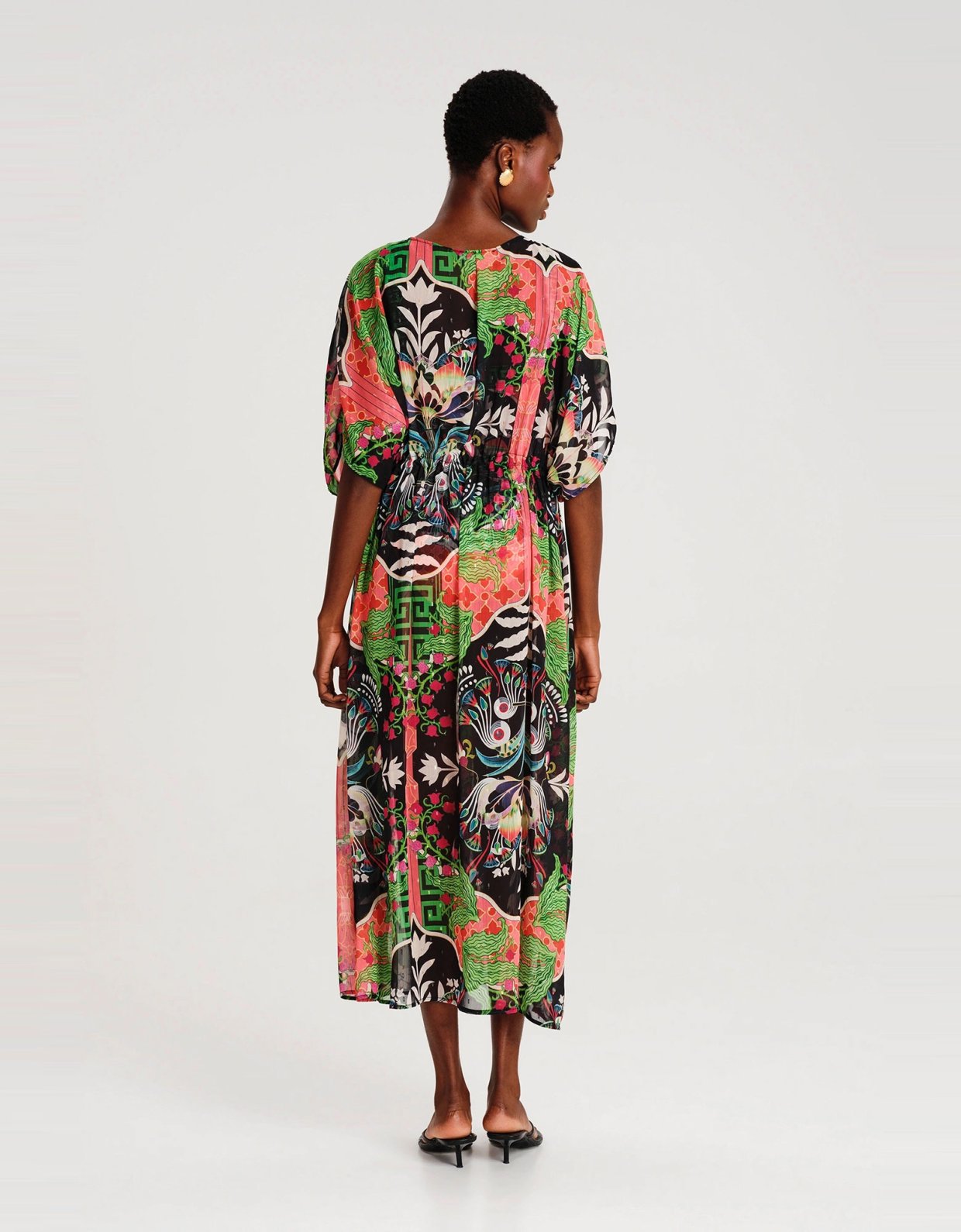 Peace and Chaos Rainforest kimono