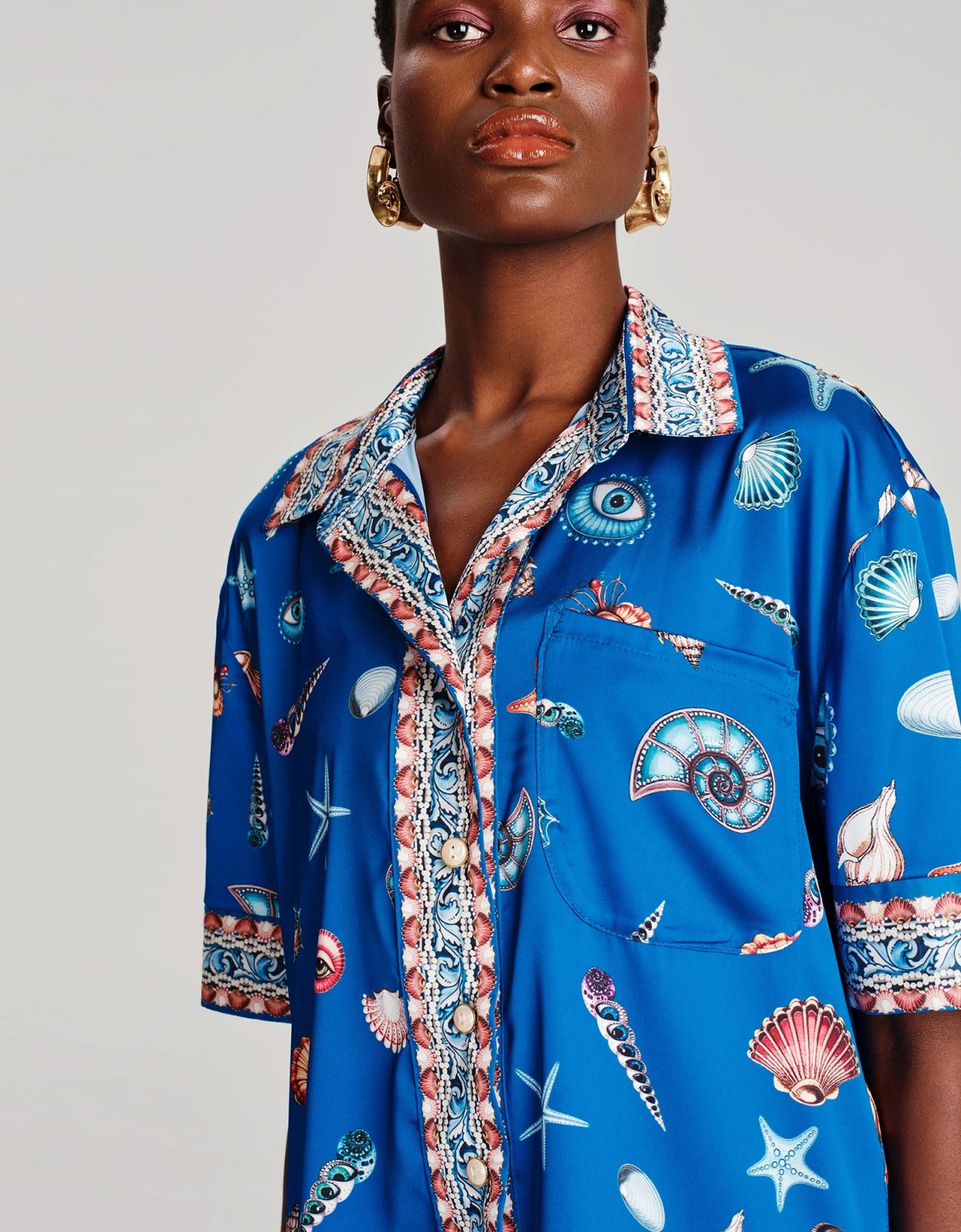 Peace and Chaos Seashell shirt
