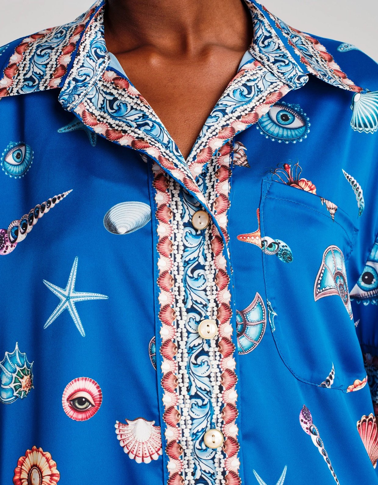 Peace and Chaos Seashell shirt