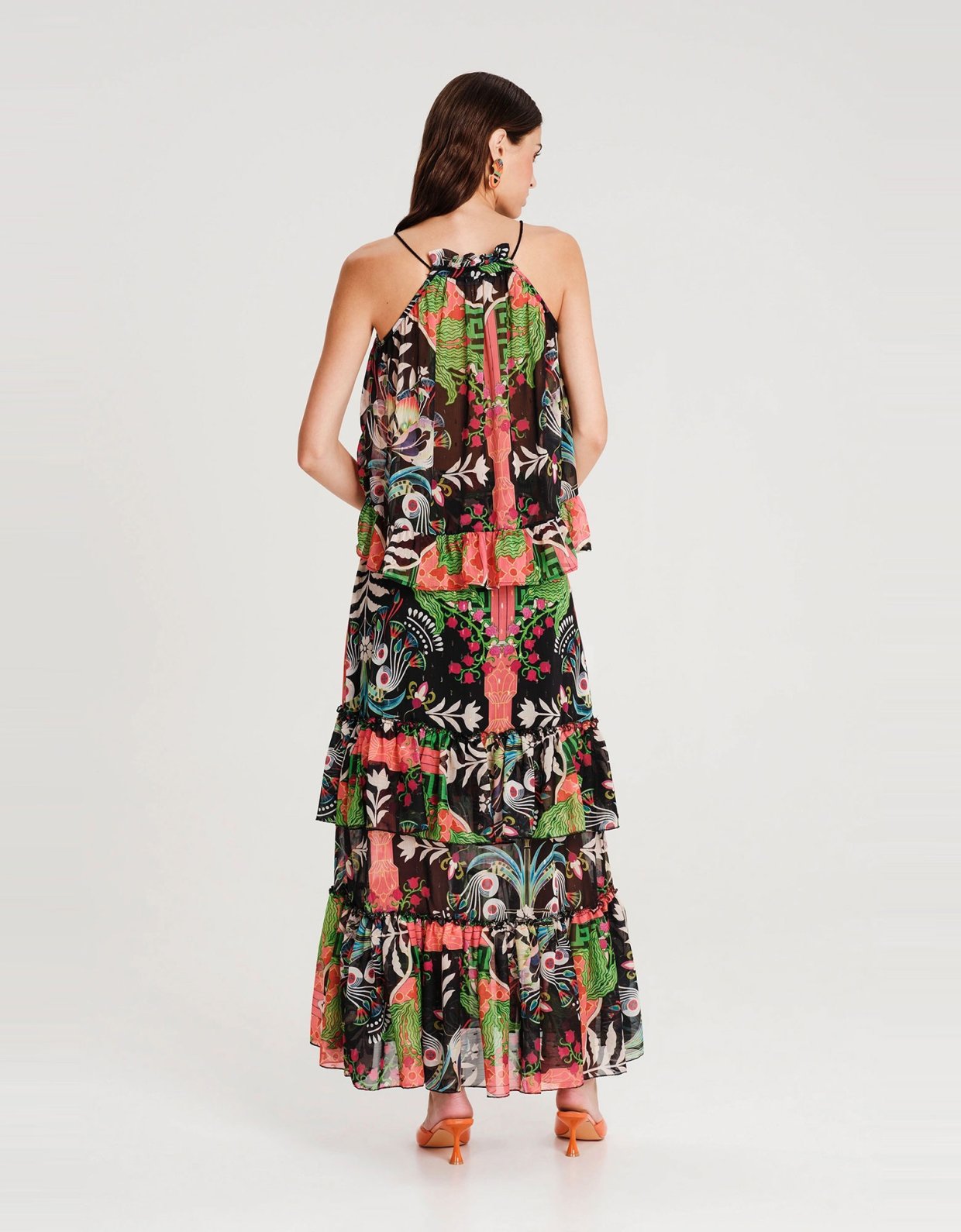 Peace and Chaos Rainforest blouse