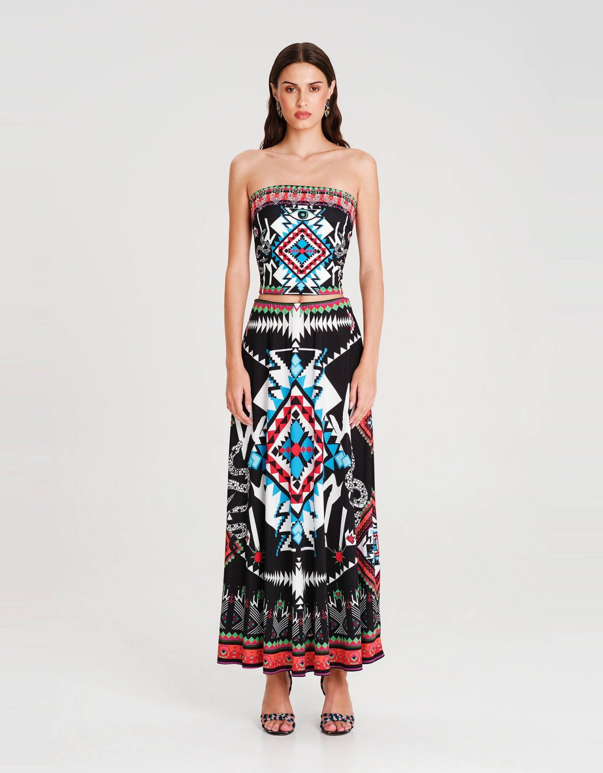 Peace and Chaos Treasure long skirt
