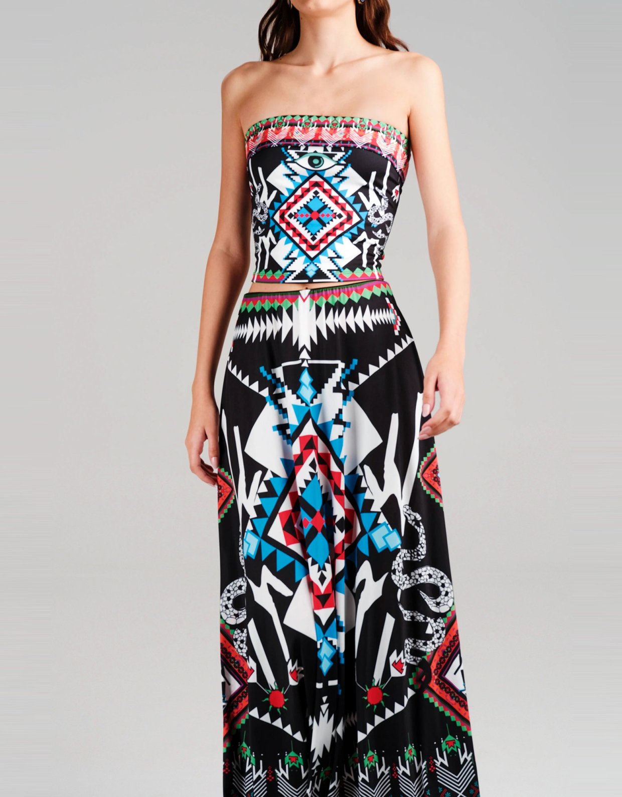 Peace and Chaos Treasure long skirt