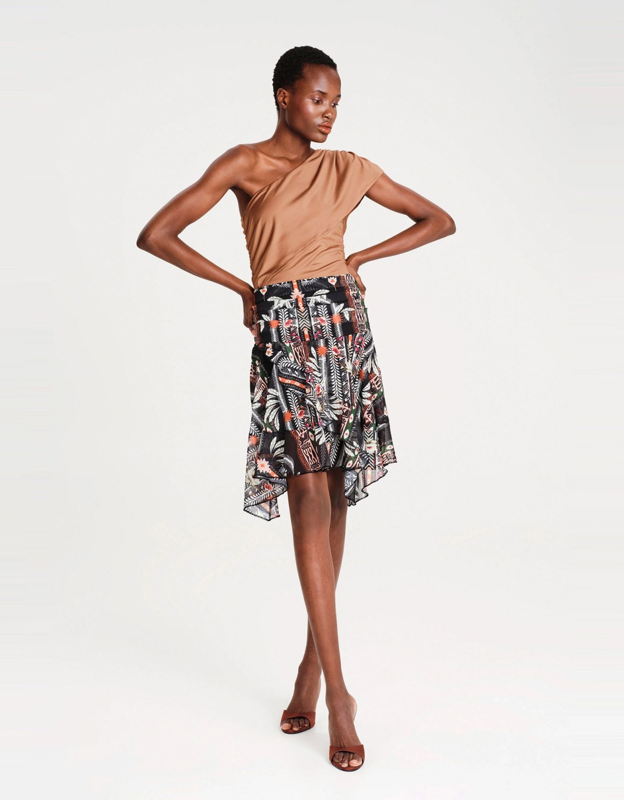 Peace and Chaos Myrtle mini skirt