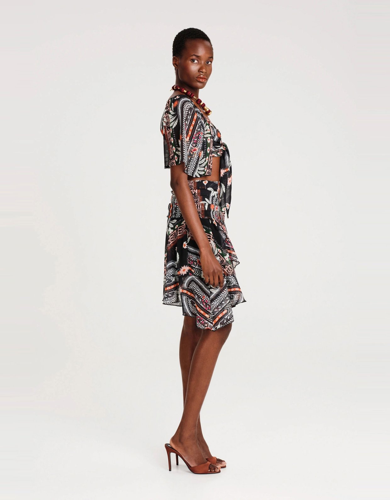 Peace and Chaos Myrtle mini skirt