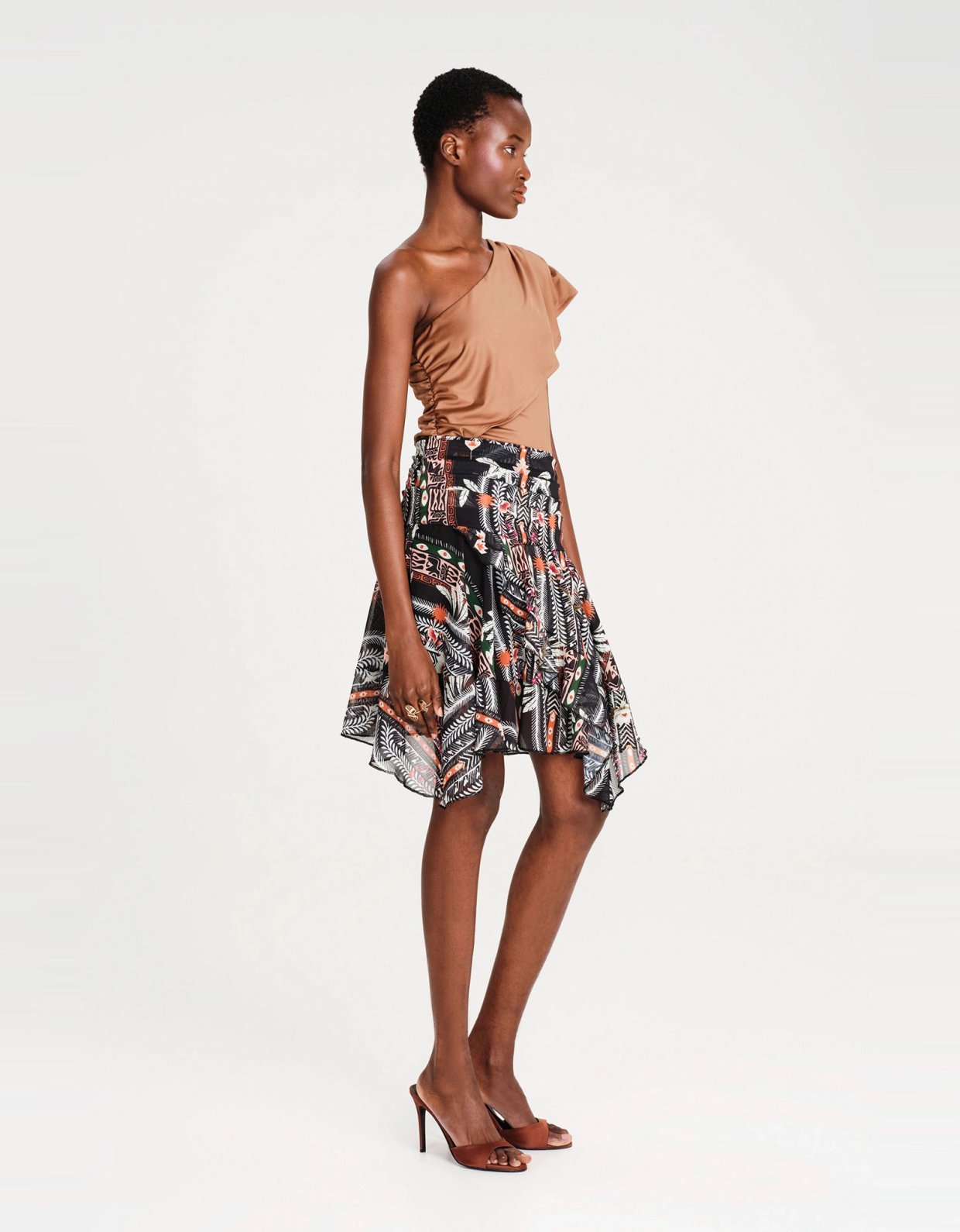 Peace and Chaos Myrtle mini skirt