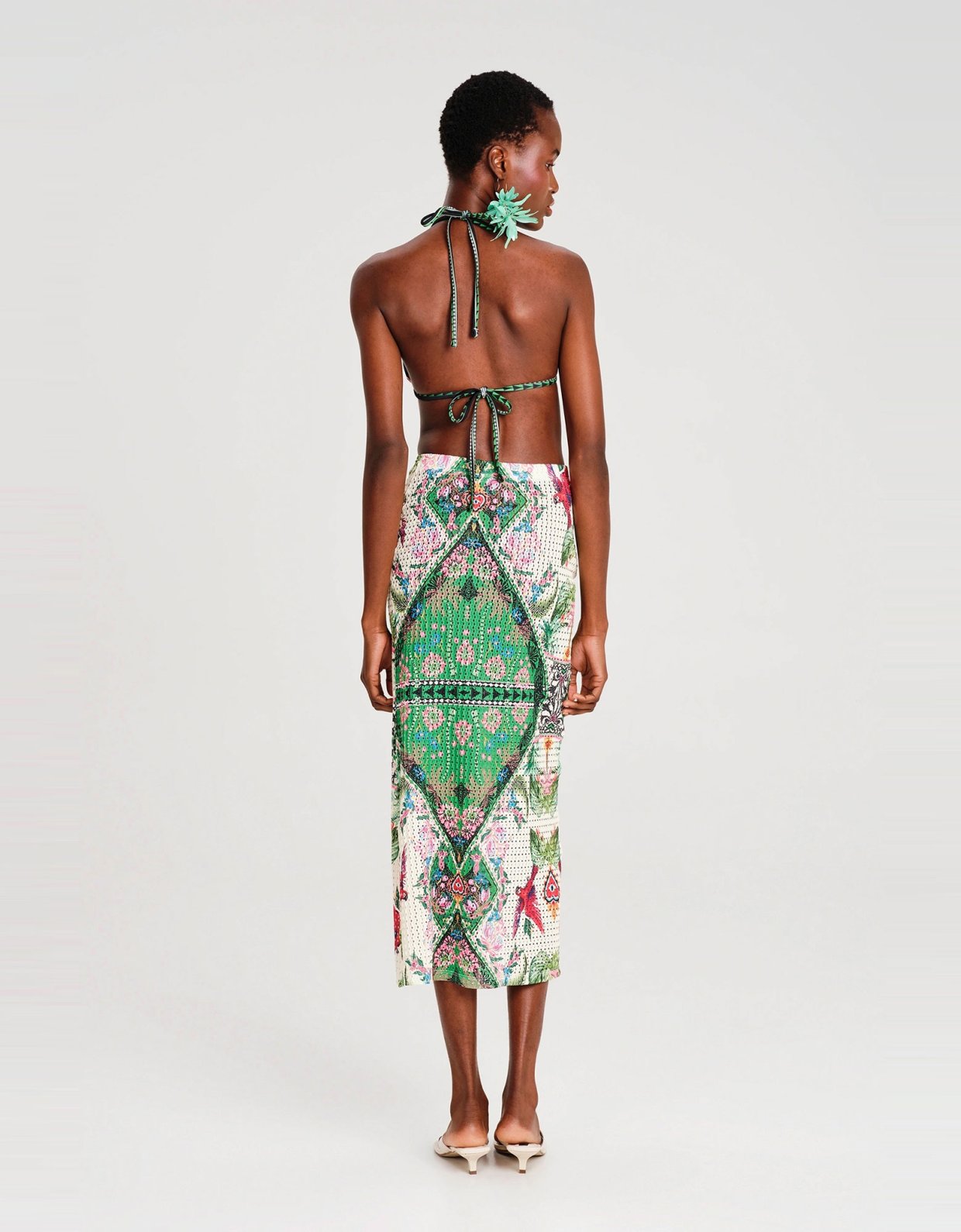 Peace and Chaos Oasis crochet skirt