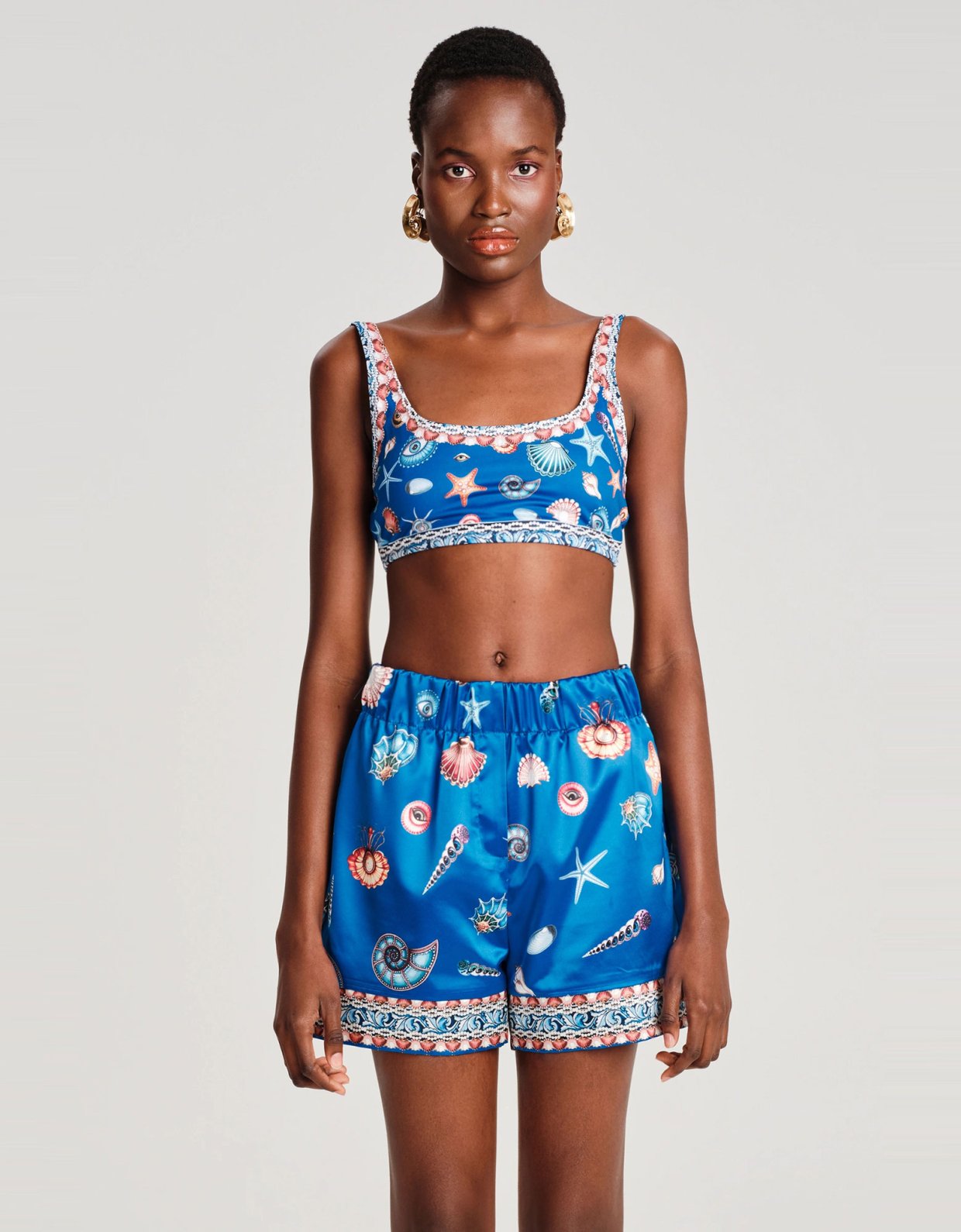 Peace and Chaos Seashell shorts