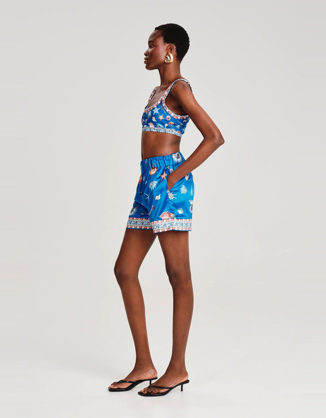 Peace and Chaos Seashell shorts