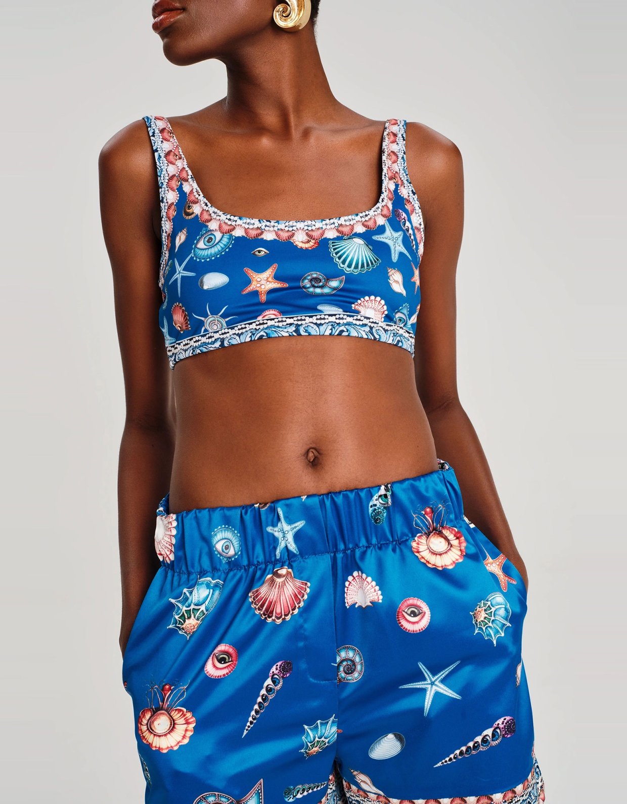 Peace and Chaos Seashell shorts