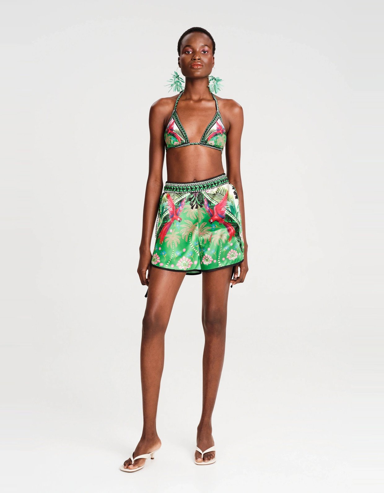 Peace and Chaos Oasis silky shorts