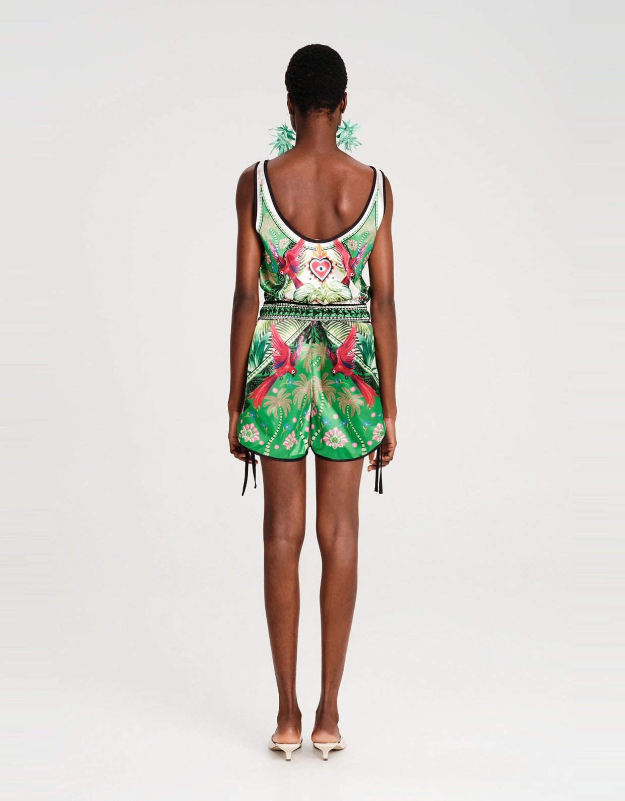 Peace and Chaos Oasis silky shorts