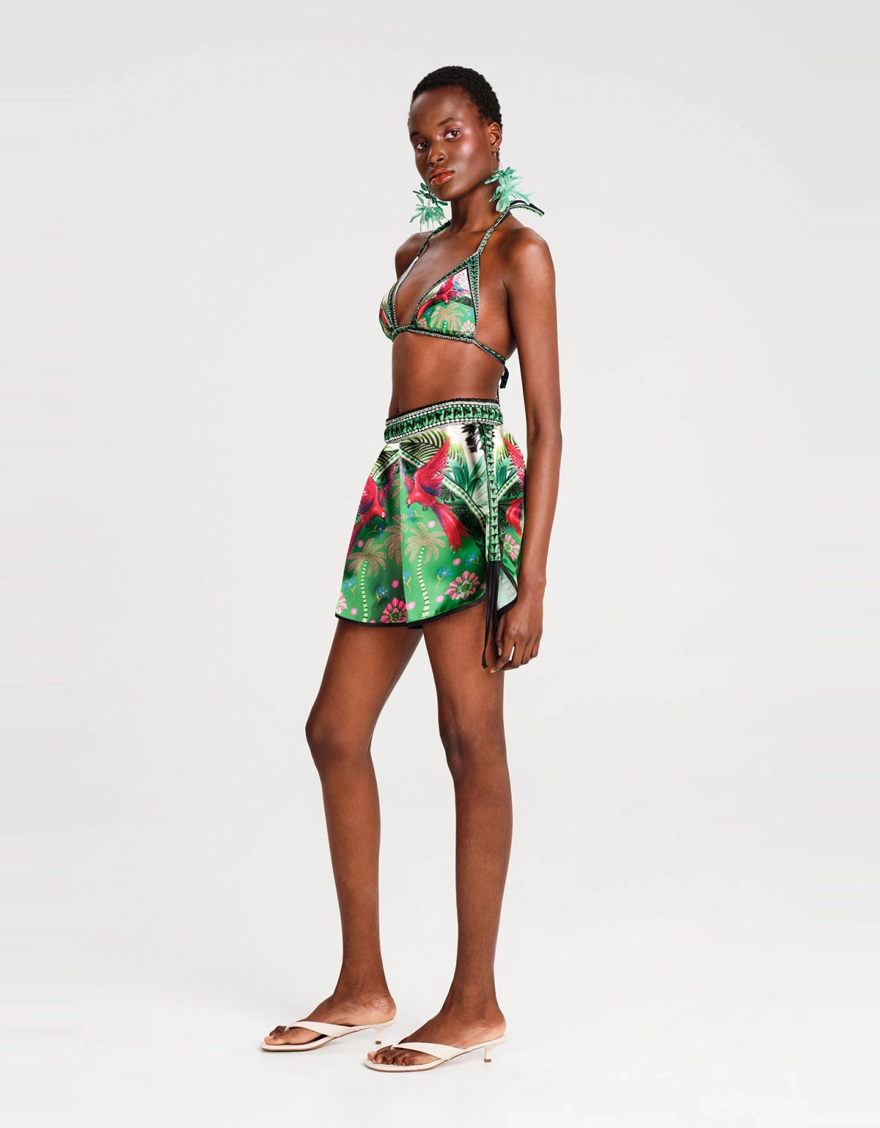 Peace and Chaos Oasis silky shorts