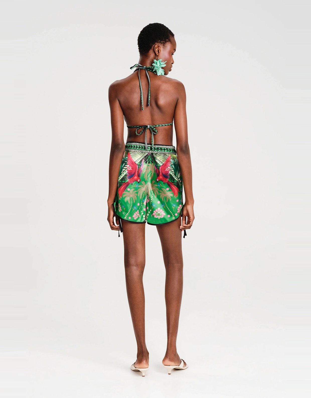 Peace and Chaos Oasis silky shorts