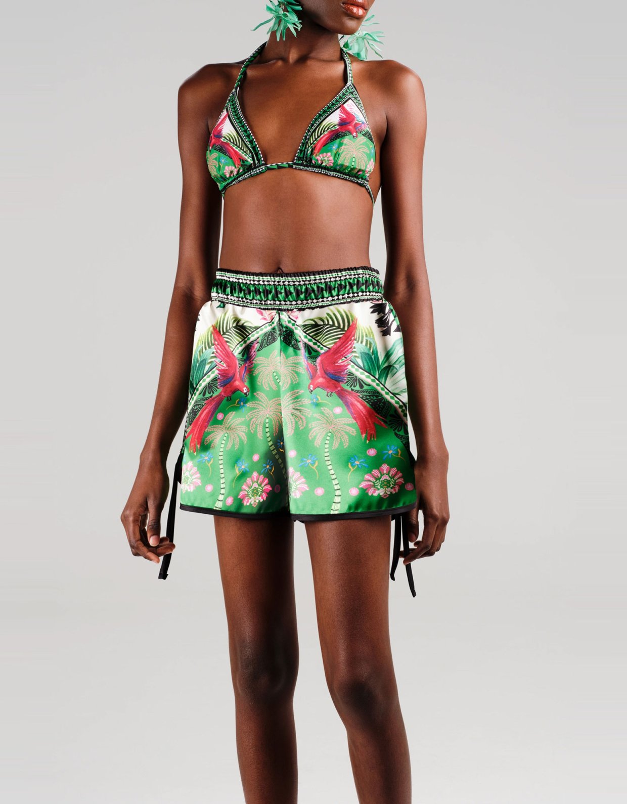 Peace and Chaos Oasis silky shorts