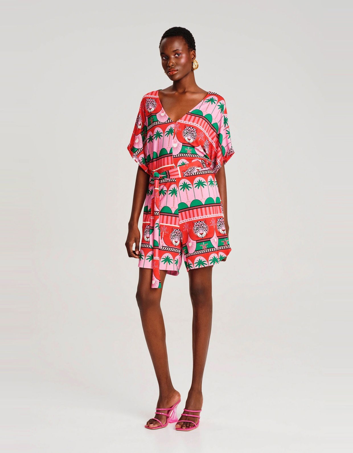 Peace and Chaos Fantasia playsuit