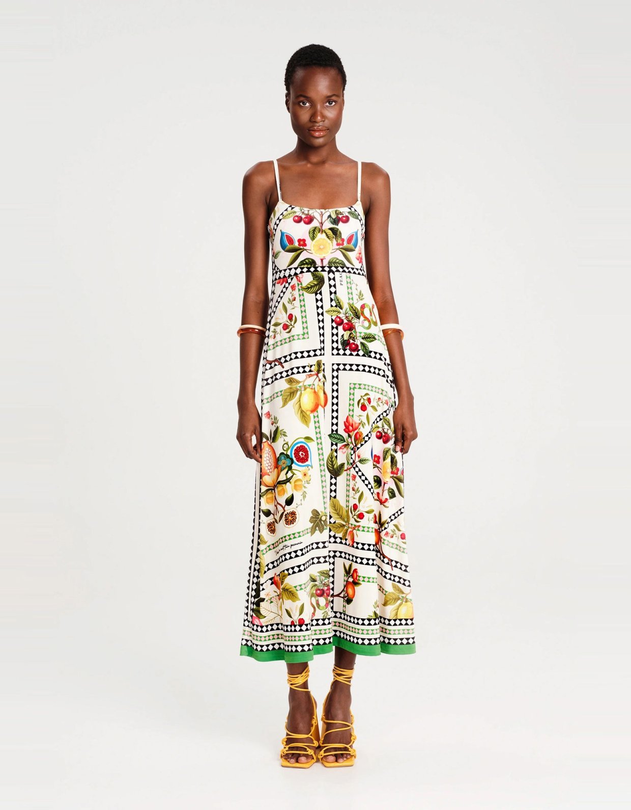 Peace and Chaos Tutti-frutti dress