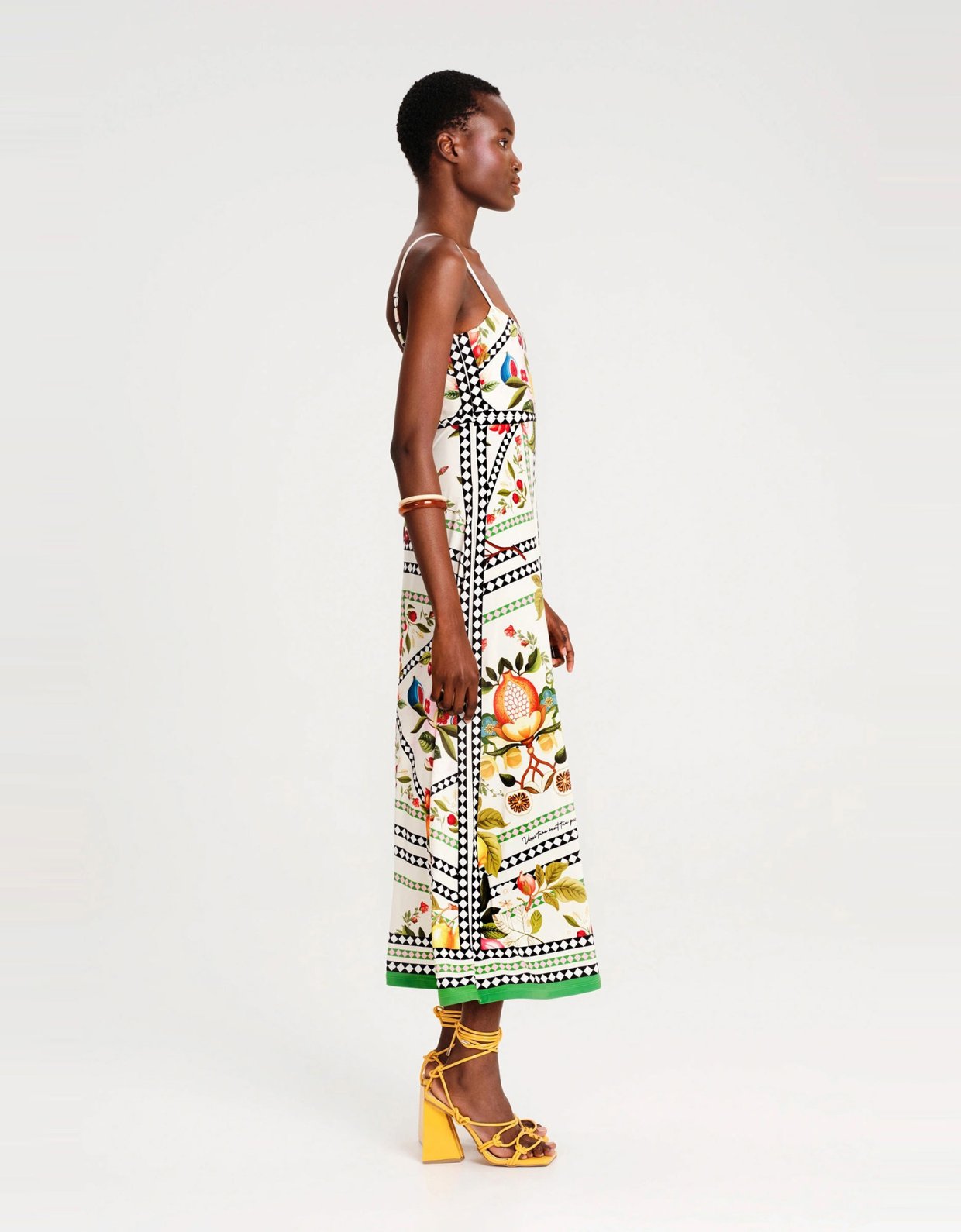 Peace and Chaos Tutti-frutti dress