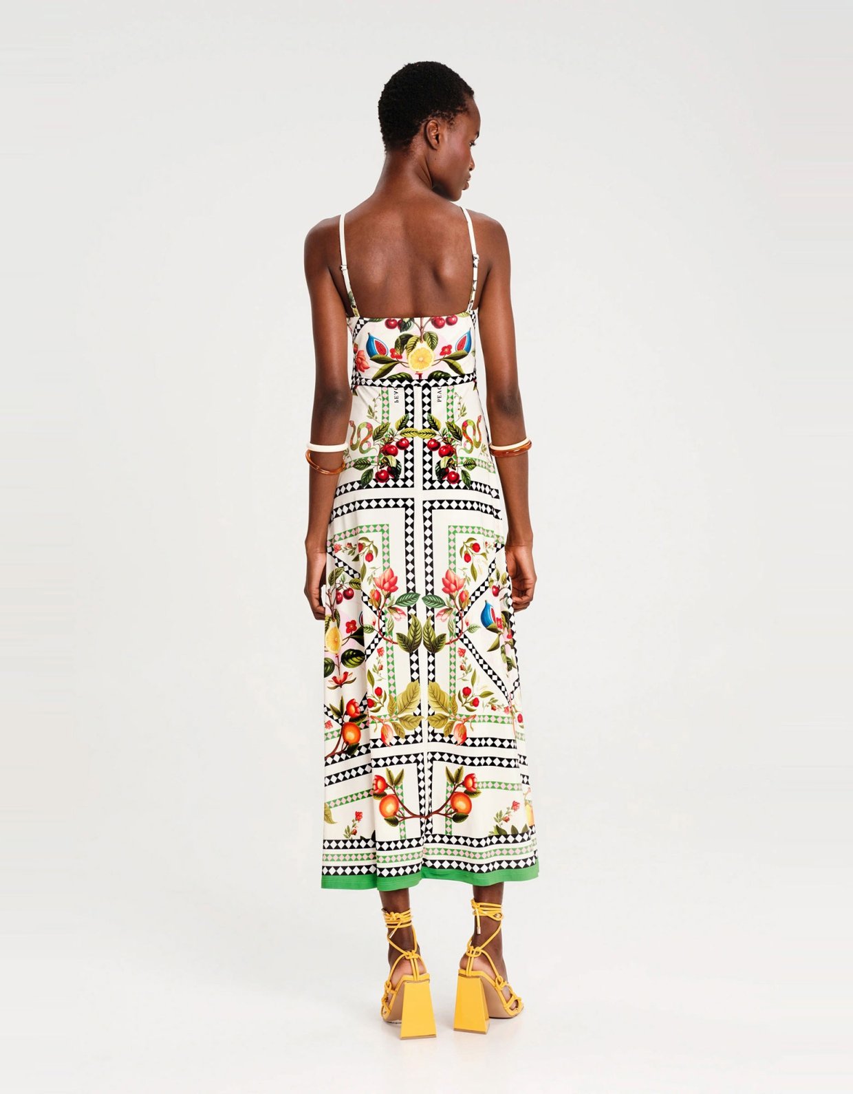 Peace and Chaos Tutti-frutti dress