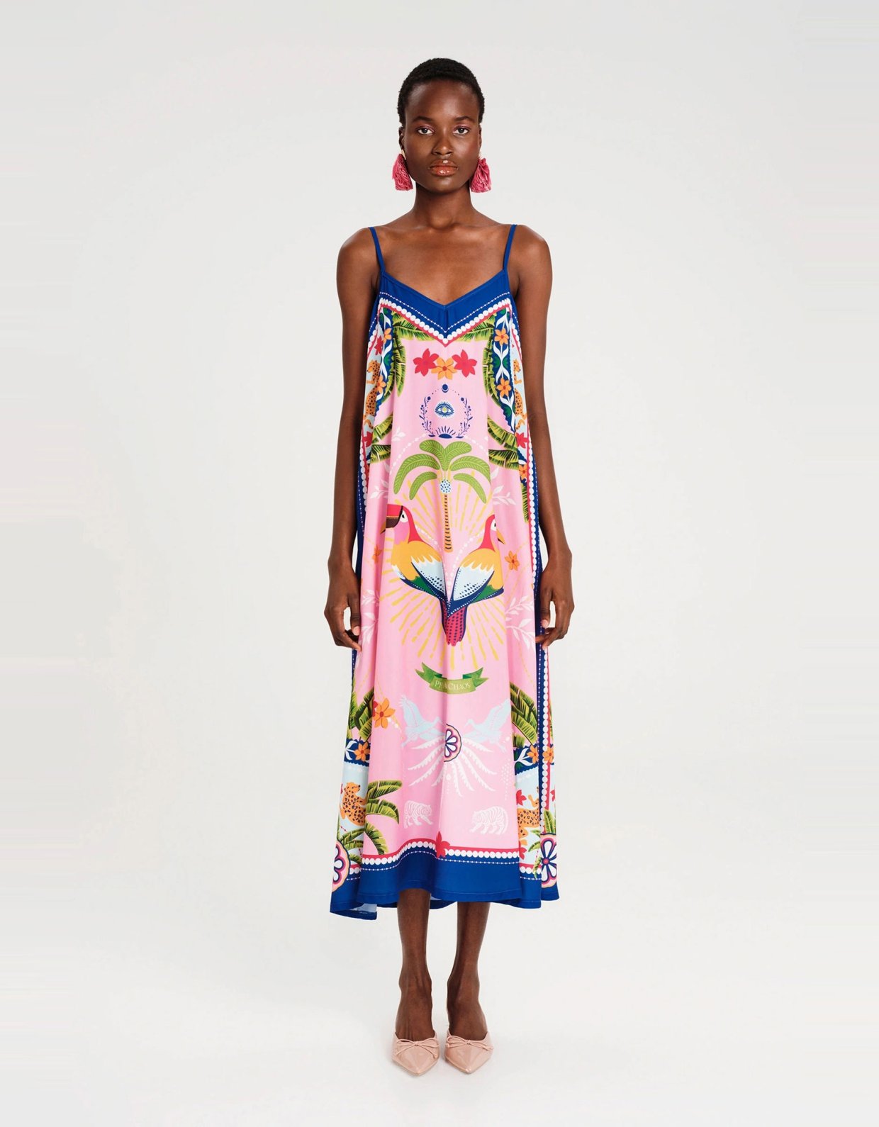 Peace and Chaos Pink lemonade dress