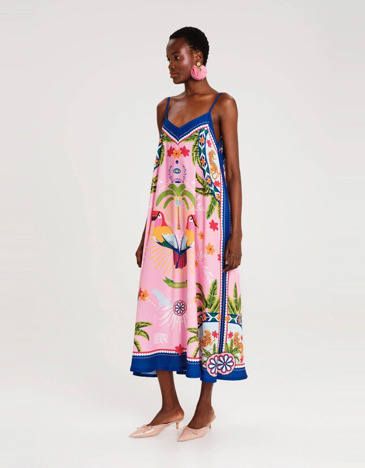 Peace and Chaos Pink lemonade dress