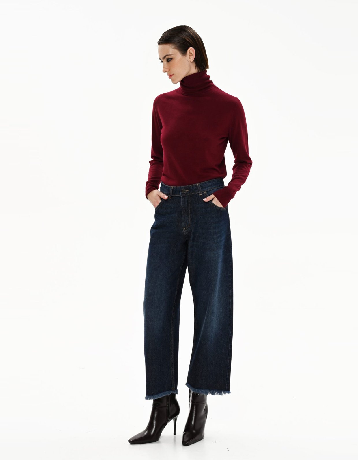Sac Jeans Beth cropped rain blue denim pants