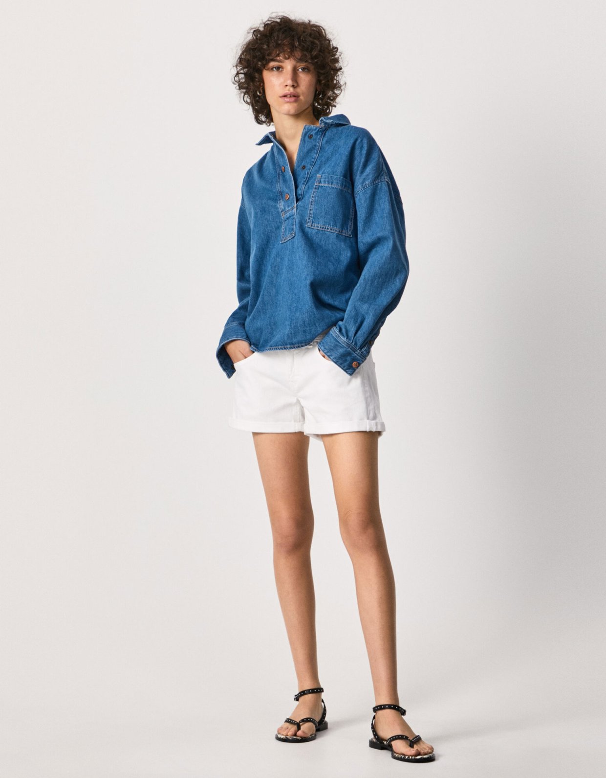 Pepe Jeans Siouxie denim shorts