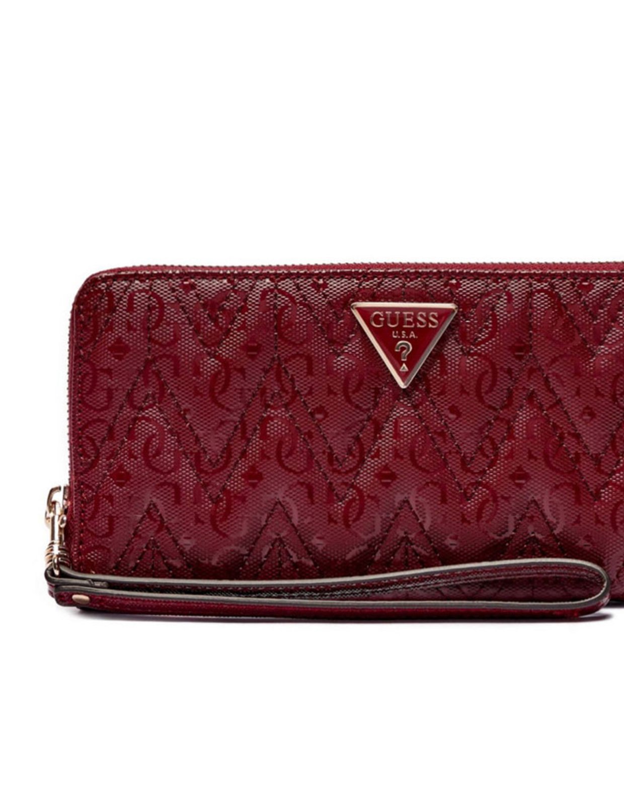 Guess Adelard maxi wallet burgundy