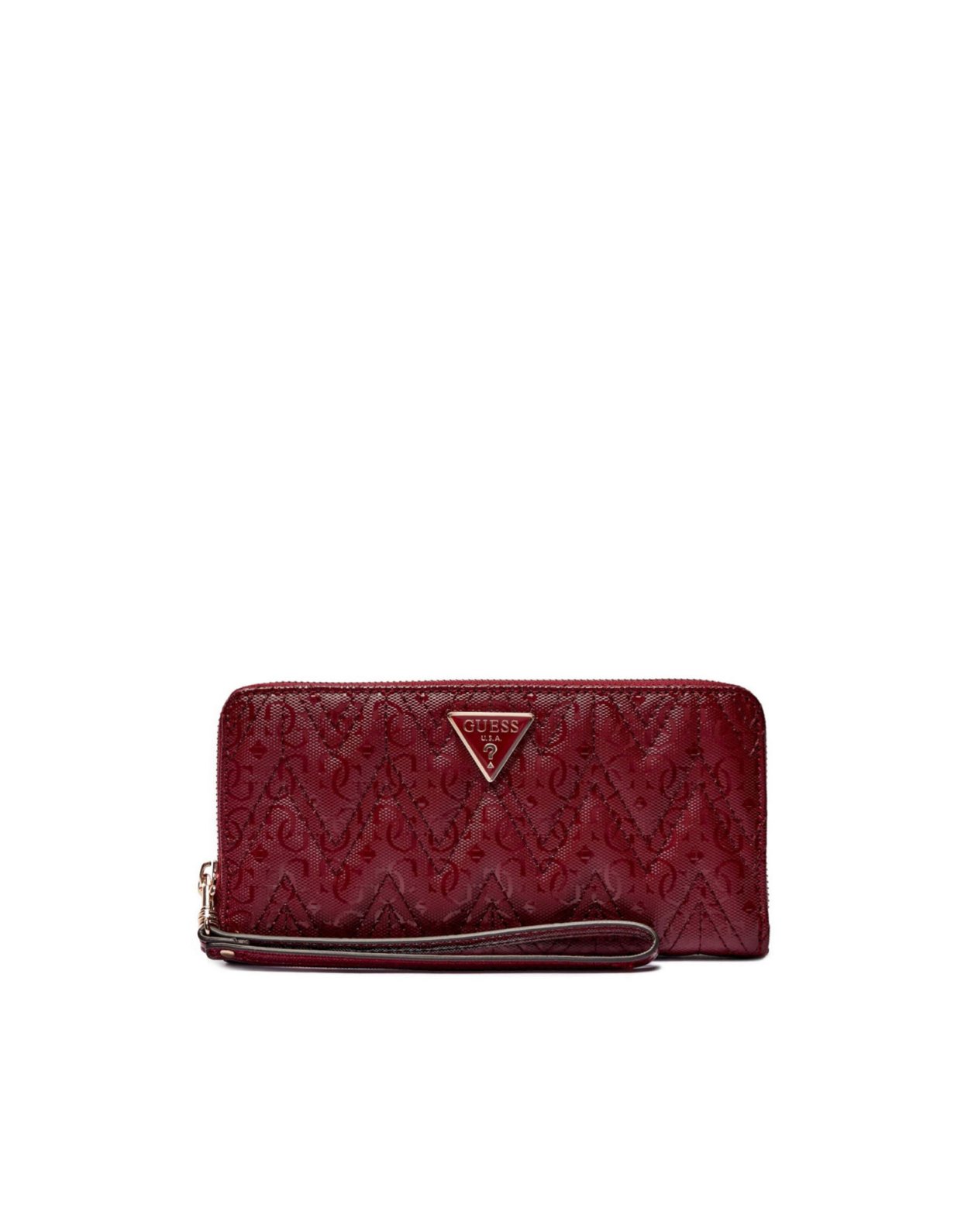 Guess Adelard maxi wallet burgundy