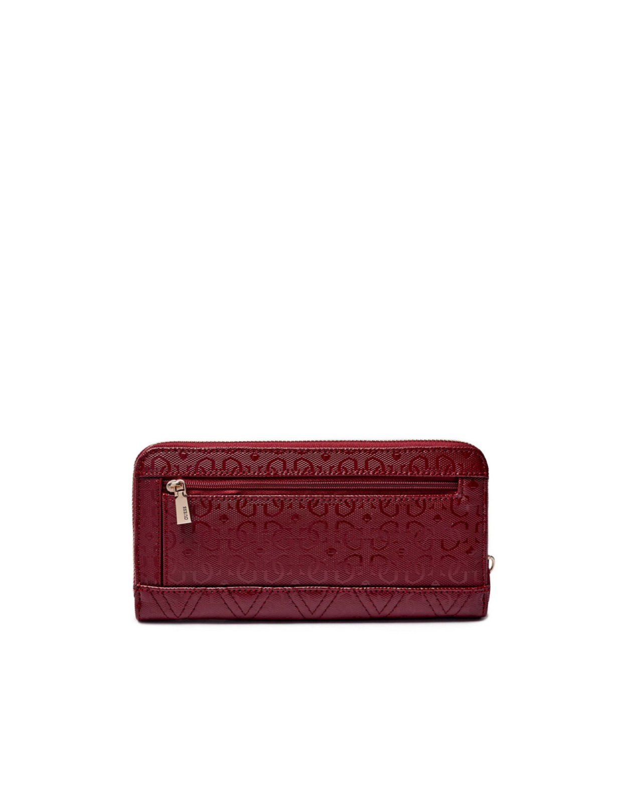 Guess Adelard maxi wallet burgundy