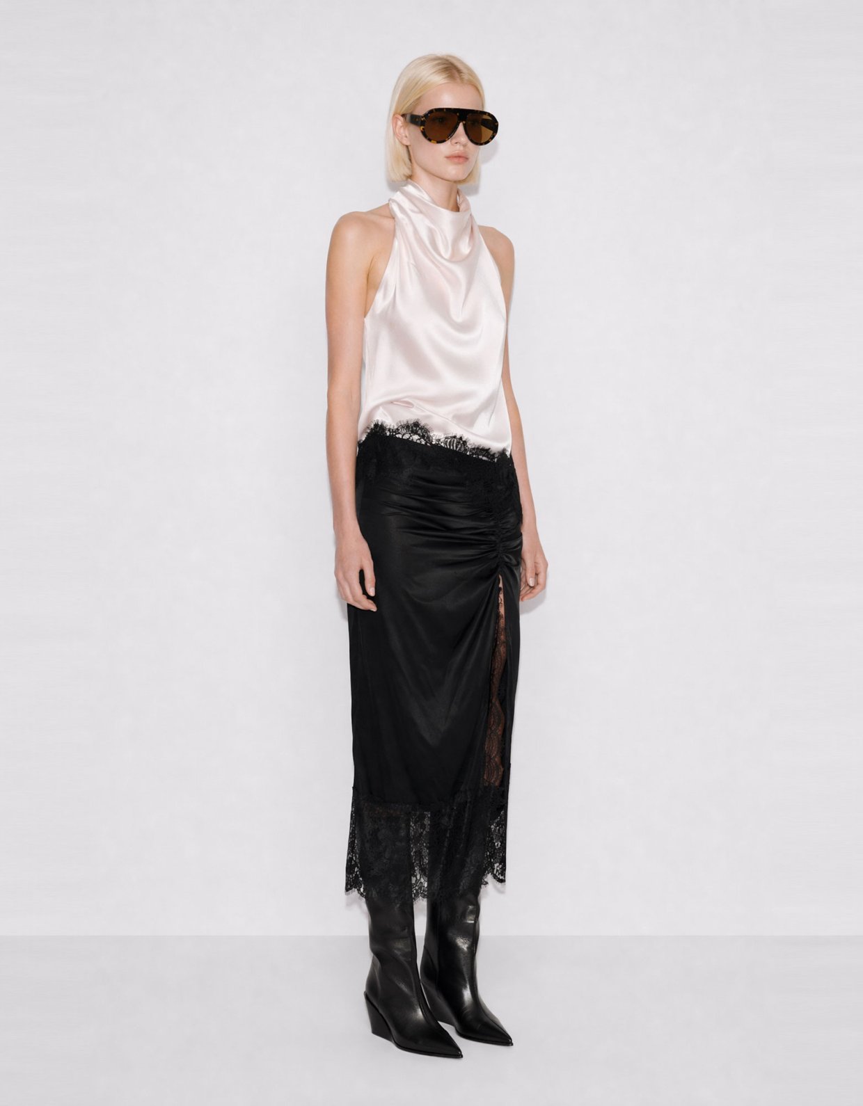 Mallory the label Sylvia black skirt