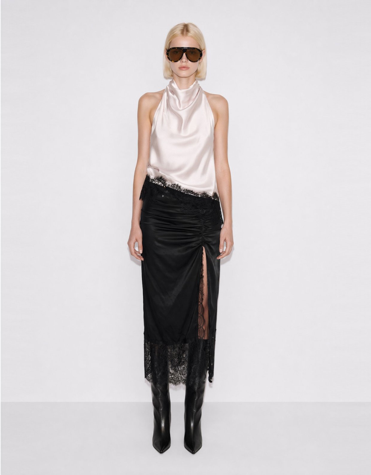 Mallory the label Sylvia black skirt