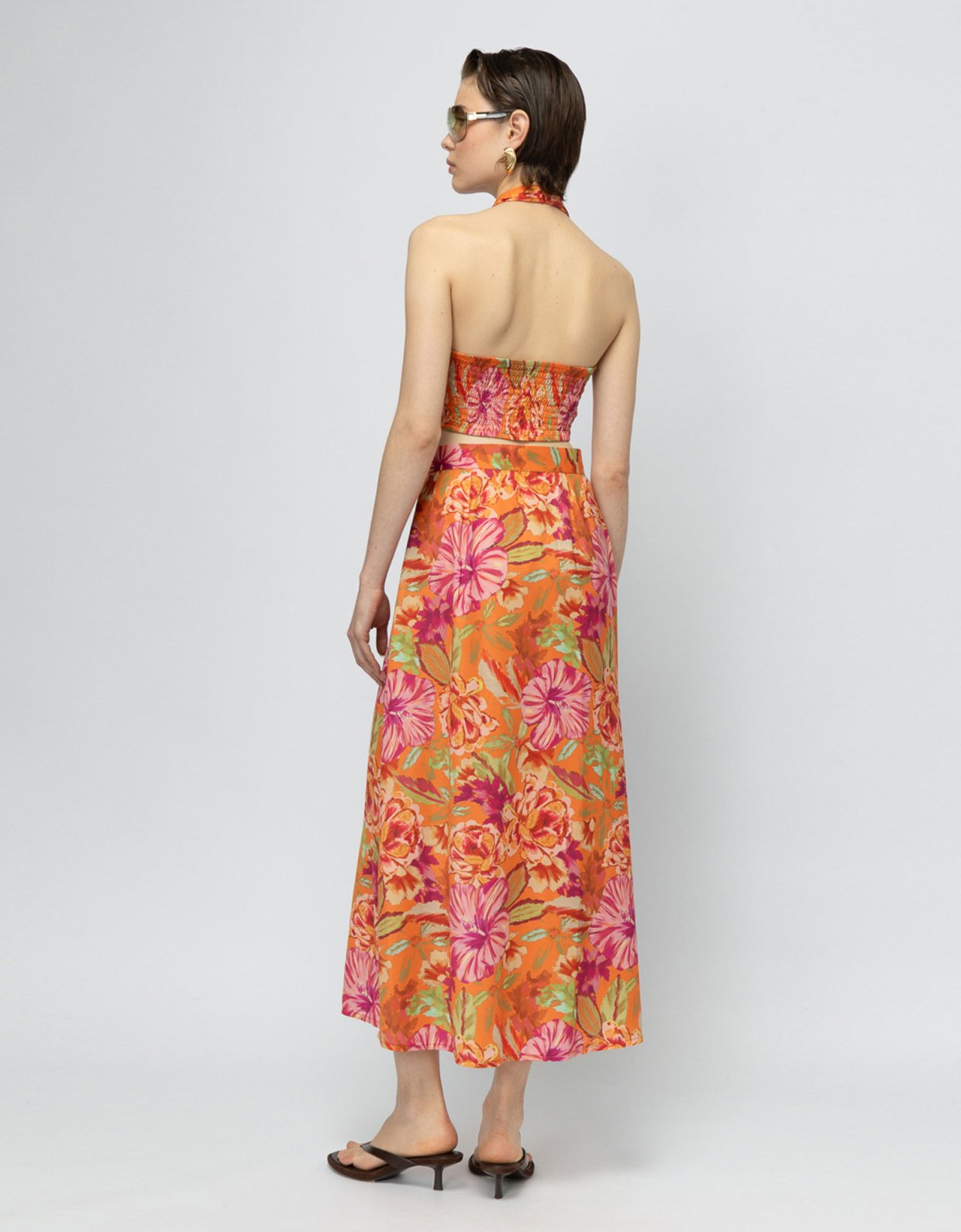 Mallory the label Salt kiss floral skirt