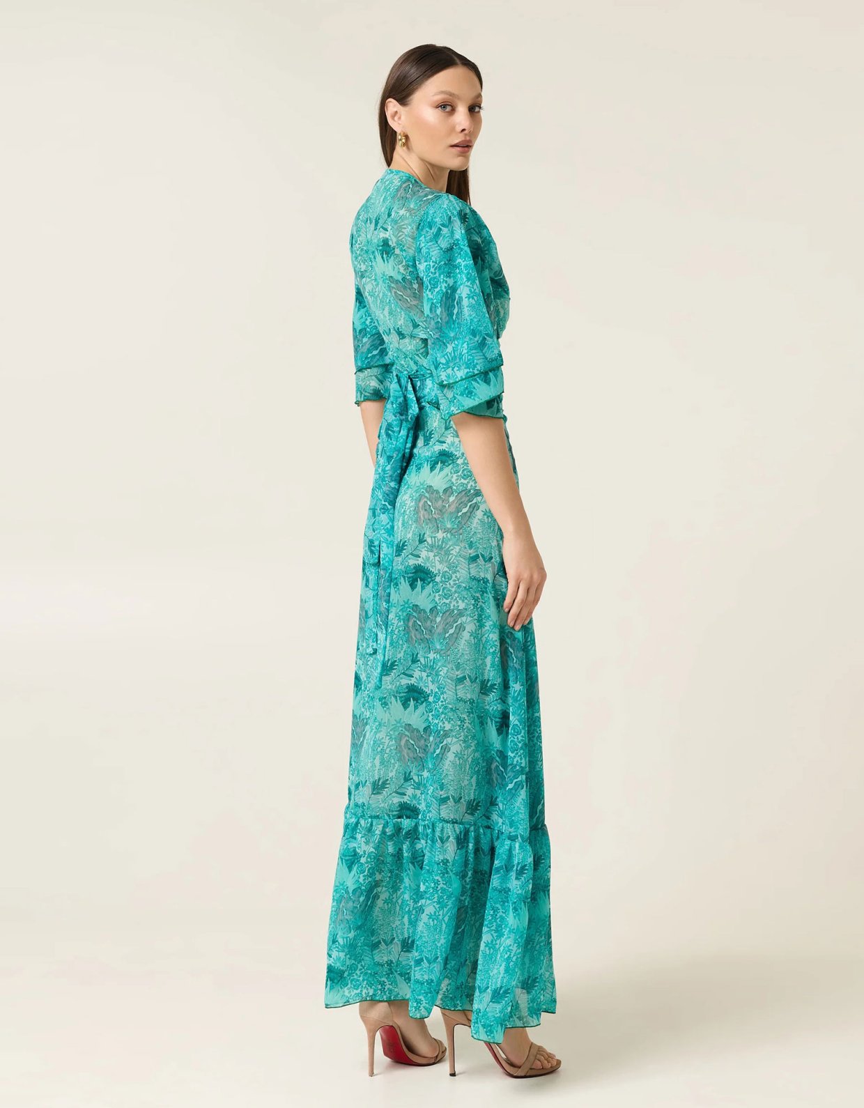 Eveleya Serafina maxi wrap skirt