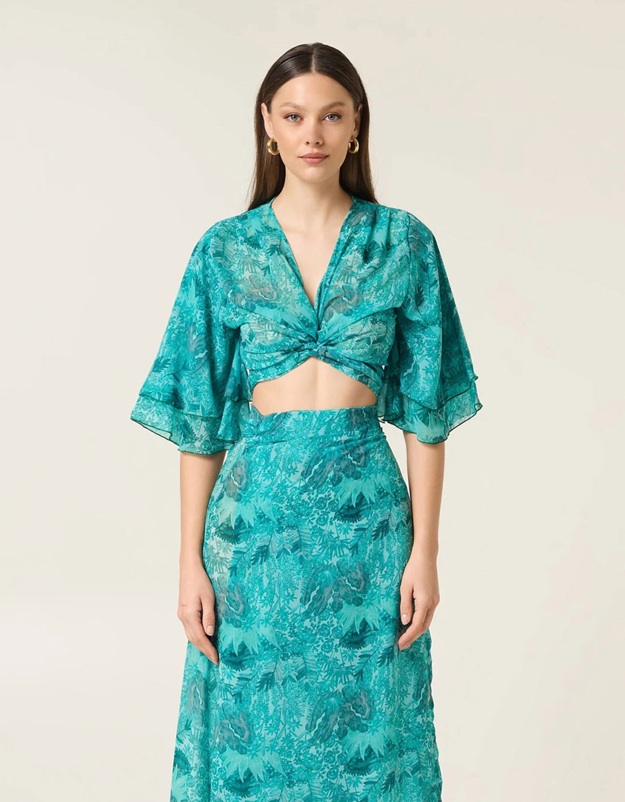 Eveleya Serafina maxi wrap skirt