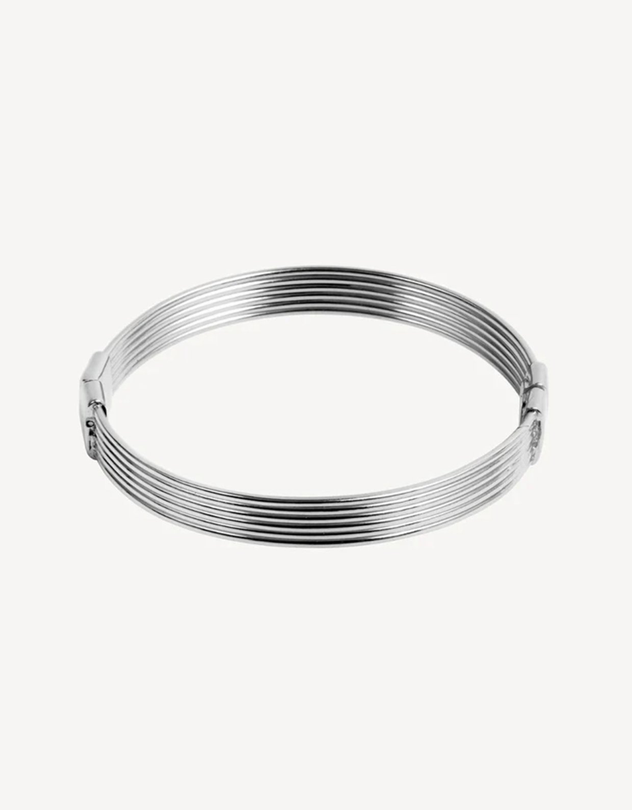 Moncollier Serengueti silver cuff bracelet