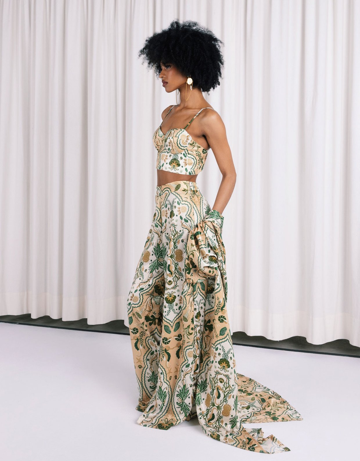 Abstracto Shells bustier