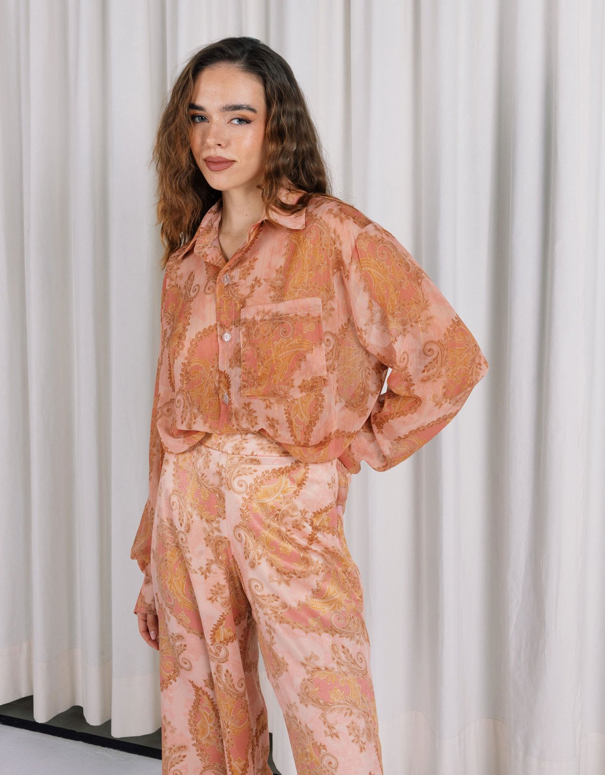 Abstracto Sienna unisex shirt