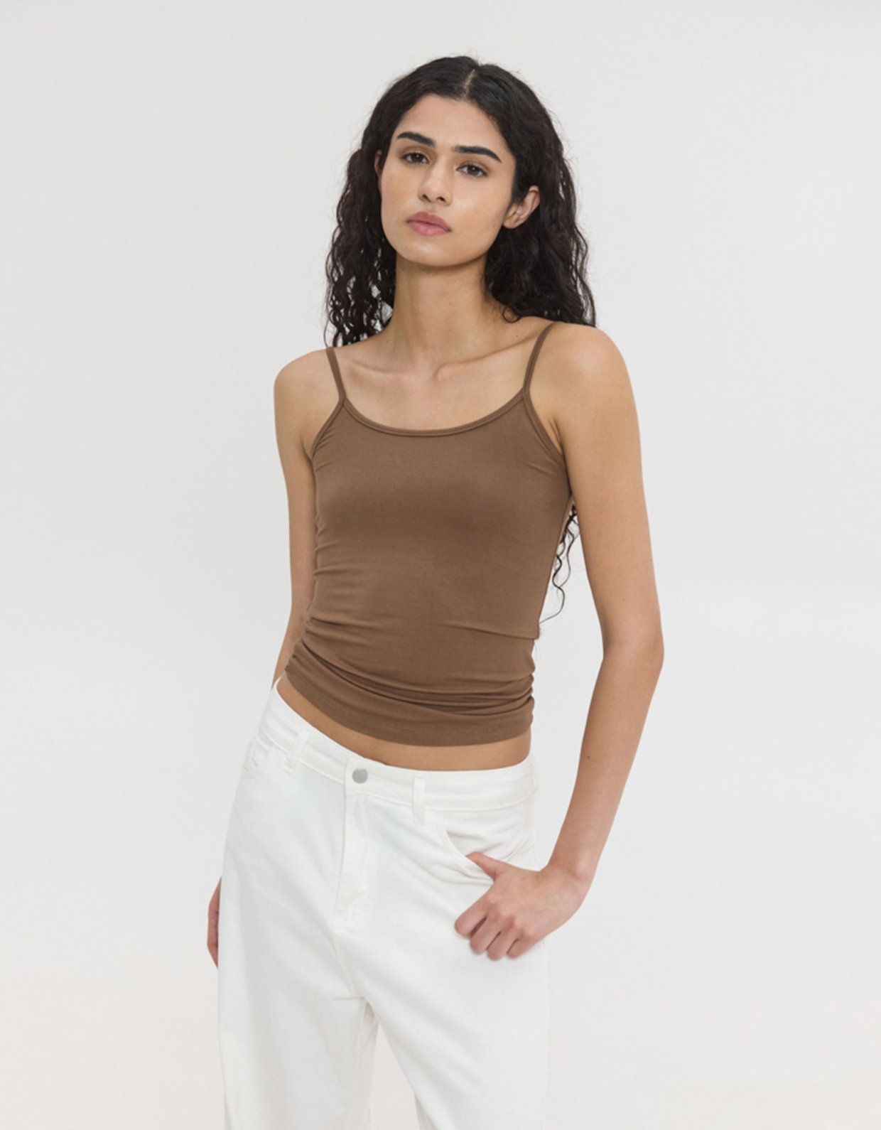 Sunset go Silia top brown