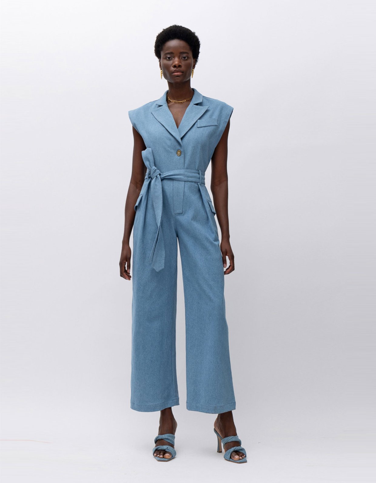 Mallory the label Apu jumpsuit denim